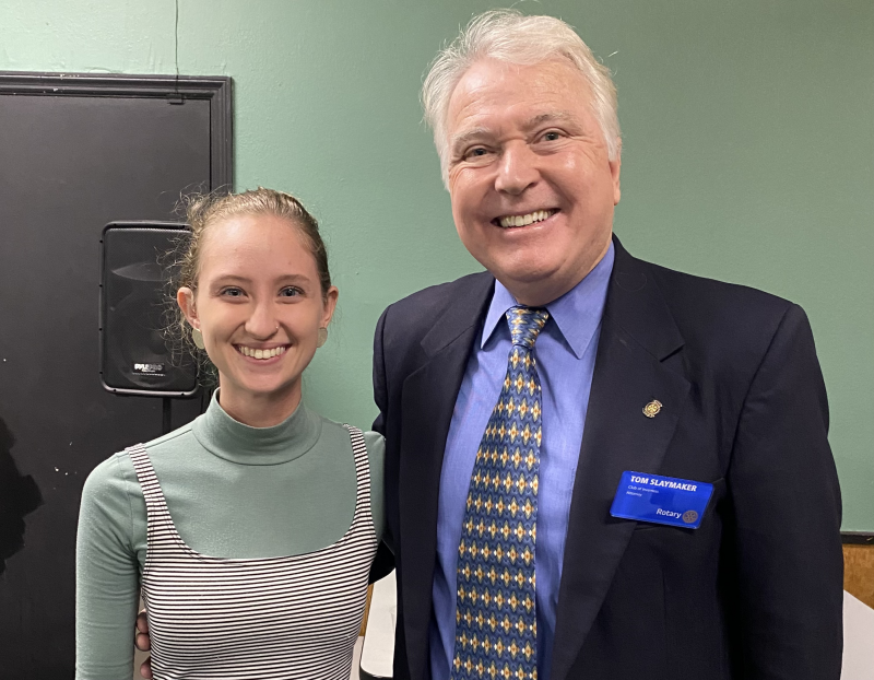 Global Scholar Abby Blocker visits
