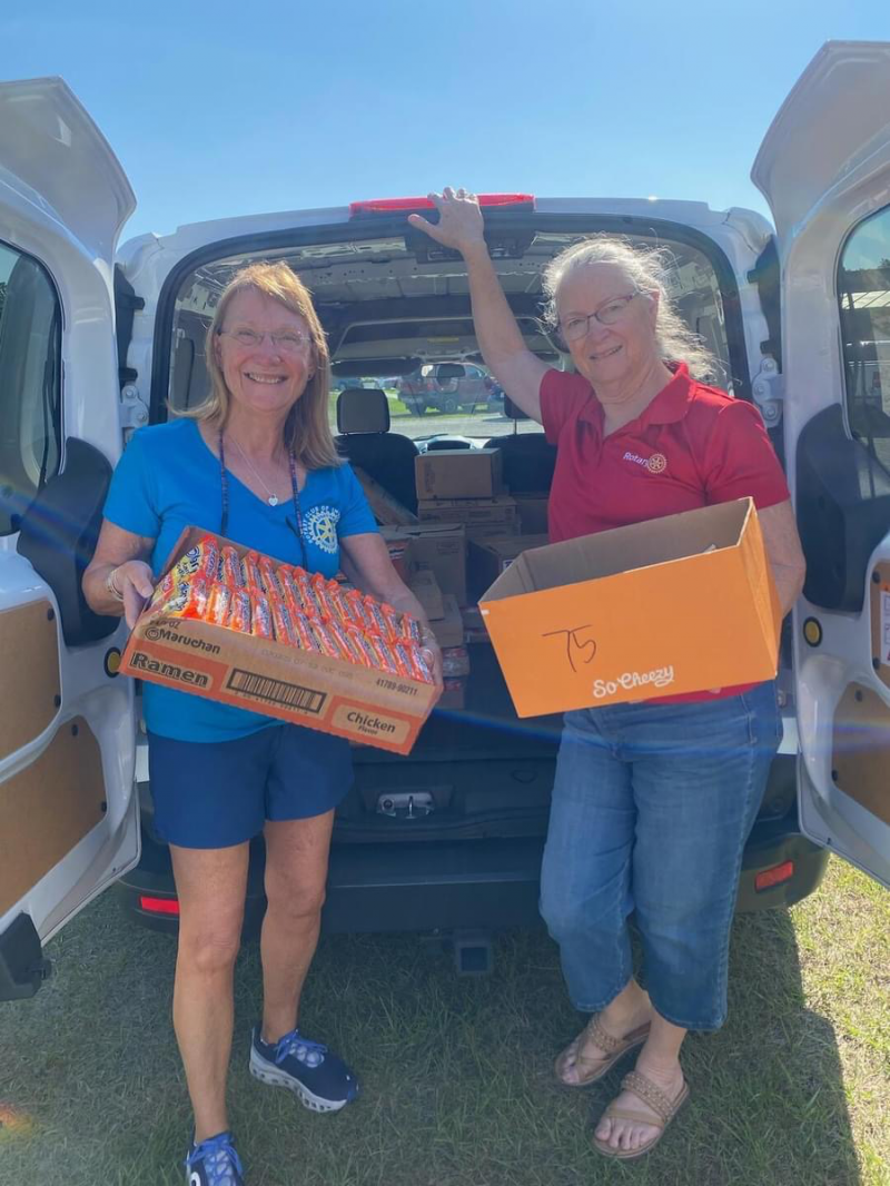 Stepping up to fight hunger